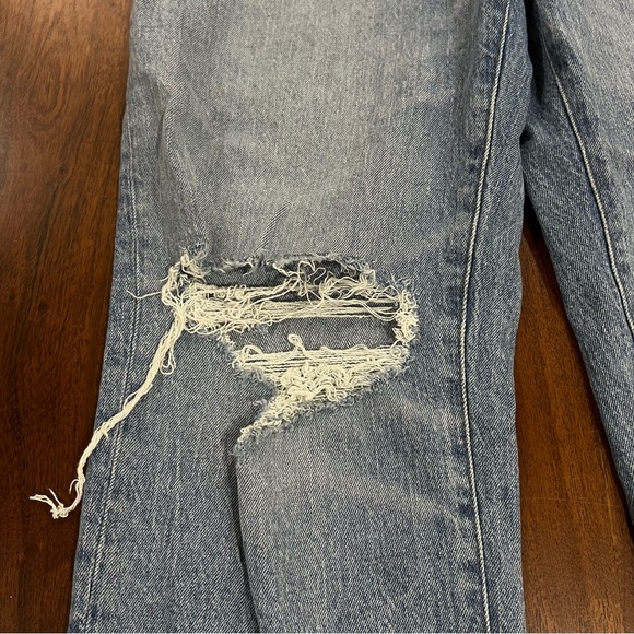 Madewell The Perfect Vintage Straight Jean in Reinhart Wash Size 30 - Picture 9 of 12